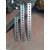 镀锌扁铁冲孔钢板紧固连接支架加宽加厚直条扁钢 长10厘米（2根装）宽30*厚2.5
