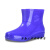 德国进口品质时尚短筒防水鞋雨鞋低筒雨靴女夏季厨房工作胶鞋 紫色单鞋标准码 38