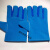 防油防水帆布手套耐油耐磨加绒加厚工业机械全衬膜劳保布手套 均码 20双