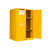 襄昱优工 HC1277 实验室易燃危险品化学品安全柜 110加仑黄 一个
