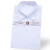 中神盾 D8500  短袖 男女式衬衫修身韩版职业商务免烫白色斜纹衬衣、 (100-499件价格） 白色超细斜 38码