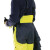 代尔塔 荧光防寒裤404014 高可视防雨保暖工作服 PU涂层 黄色 S 1件