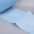 鸣固 无尘卷纸 除尘无纺布杜邦擦拭纸 白蓝色实验室吸油纸工业用 蓝色12.5*38cm（500张）