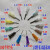 平口100支装卡口点胶针头 工业点胶针头塑钢滴胶分装针头0.4-2.0 紫色0.55（24G) 20支