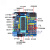 (散件)51单片机开发板套件小电工学习板电子模块焊接实训 USB-ISP 下载器