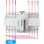 适用双电源自动切换开关380V16A32A 63A4P转换开关三相四线ATS 50A 4p