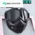 全脸防护面罩焊工防强光辐射防烤脸面具骑行防风沙电焊防护面罩 全包围M4面罩加两片透明镜片