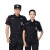 瑞可特 RSF279 夏季保安工作服套装 门卫职业服物业劳保服装 夏季短袖套装（上衣+裤子） XL-175 