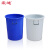 震迪50L无盖水桶手提式圆桶储水桶食用级大号加厚水桶可定制700230白色