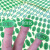 ROHS贴纸绿色环保标签欧洲标准ROHS标签ROSH环保标志GP标签贴纸 圆形2.5cm 黑字(720贴)