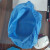 鲁识  工地一次性安全帽内衬无纺布帽衬里衬纸质内衬白色蓝色（100只） 蓝色