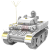 rosaceae模型坦克装甲车步兵战车拼装军事模型手工送男友桌面摆件 边境BT-018二号山猫侦查坦克 1/35