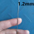 定制1.2/1.4/1.6mm黑色碳素弹簧钢丝单股穿线用硬态雾面钢丝两斤 1.2mm穿线钢丝/一斤 约50米