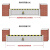 挡水板 防洪防汛挡水板 室外防洪墙挡板门口水板商场闸板防鼠板地铁车库口挡水挡鼠板 定做挡水板