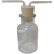 化科 过滤锥形带胶塞集气瓶玻璃洗气瓶 1000ml集气瓶款/2个装