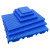 防潮板网格垫板塑料垫板防潮垫仓库托盘承重板冷库地台板塑料托盘 加厚圆孔30*30*3CM(蓝色)全新料无味