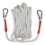 空调外机捆绑安全绳吊绳棉绳棉麻绳子耐磨高空电力工具绳尼龙绳软 直径18毫米 5米 白色棉绳