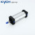 KYCH  标准气缸SC50/63行程25-1000mm螺纹M16*1.5（可定制） SC 50*25 