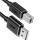 优越者 USB2.0高速打印机线 AM/BM方口接头数据线 Y-C421EBK 5米/条
