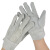 豪思克普短电焊手套牛皮二层翻毛皮焊工作业劳保防护手套 黄布二指AB型