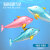 骥遥海豚铝膜气球商场活动婚礼场景装扮海洋造型儿童生日幼儿园61布置 新款浅粉海豚