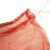 金诗洛 K5677 (100个)尼龙网眼袋子 蔬菜水果塑料纱网抽绳包装编织沙网兜袋 红色23*50