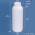佳叶1000ml毫升高阻隔塑料瓶带盖试剂瓶样品瓶化学瓶化工溶剂分装瓶1kg（白盖款）