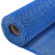 金诗洛（Kimslow）KSL295 塑料防滑地垫pvc镂空地毯 网格防水地垫 酒店泳池脚垫0.9*15M(3.5厚 蓝色)