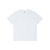 安巧象 纯棉纯色T恤小白T宽松透气排汗夏季上班族短袖可定制logo 黑色 XL 