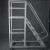 装卸车仓库移动平台梯楼梯登高车梯超市货梯子理货梯车取货凳定制 1.3米平台高