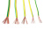 BVR黄绿双色接地线1.5/2.5/4平方接地线6平黄绿接地线多股软铜线 BVR1平方软线红色90米