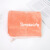 京京毛巾（Lotusun） 珊瑚绒毛巾 运动毛巾洗脸巾吸水面巾 33*75cm 105g 橙色