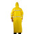 大杨855安全警示防雨服 黄色 XXL码 1件 反光透气雨披连体连帽雨衣 定制