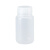 午励 试剂瓶 广口塑料试剂瓶 透明pp大口塑料样品瓶密封瓶 250mL 