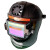 LISM头戴风扇自动夏季变光电焊工面罩帽子氩弧二保自动防护手持真彩 安全帽面罩自动变光普通款