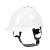 华泰安全帽 头盔工地施工加厚防撞建筑工程新国标透气定制印字abs头帽 白色