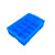 冰禹 BYA-184 塑料分格周转箱 分隔零件盒 螺丝收纳盒 长六格外360*250*140mm 