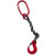 京棣工品 起重吊链 钢铁链 吊索行车吊车吊链 单位：个 10吨2米4钩 