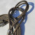 适用于 压制钢丝绳吊索具涂油铝合金起重钢缆绳拖车货车牵引6 8 1 40毫米粗 11m