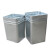 适用户外垃圾桶内胆内桶 垃圾箱内胆 不锈钢内胆镀锌板内桶定做定 方形25*25*48cm