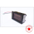 沃嘉定制适用电动车电量表电瓶摩托车电压表显示器锂电池指示检测12V48V72V60 24V电瓶 红色