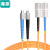 海奈 电信级光纤跳线 FC-SC（UPC）OM1/OM2千兆多模双芯双工跳纤光纤线 收发器尾纤 10米