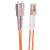 多模光纤跳线双模双芯SC-LC 5/10米15/20/30米 光钎尾纤电信级 桔红色 25m