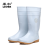 SF-9-03雨靴白色靴防水防滑耐油耐酸碱耐腐蚀中高筒雨靴 白色雨靴（1双） 41