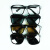 电焊眼镜焊工眼镜防打眼电焊镜护目镜氩弧焊烧焊电气焊防强光868 黑色 2副