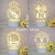 天颛皇马小夜灯摆件立体装饰灯球队组合标志曼联巴萨曼城拜仁周边台灯 097 16色遥控（不配电池）