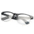 可折叠电焊专用防强光防电弧玻璃镜片防打眼飞溅防护眼镜焊工护眼护目镜 G16可折叠款-浅灰色 1幅眼镜