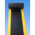 警示边防滑pvc地垫黄色边塑胶垫车间仓库防水防滑阻燃垫工厂地板 黑色 定制