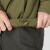 阿迪达斯 （adidas）棉服男装上衣 秋冬季款运动服休闲服防风连帽加厚保暖外套上衣 GT1691/军绿色 L