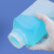 500ml大口方瓶工业级加厚密封全规格方瓶实验瓶大口径塑料瓶液体粉末分装瓶 500ml-白色（配蓝色盖子）